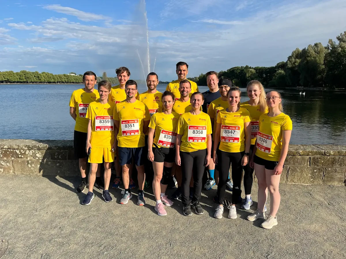 B2Run-Team von LOTTO Niedersachsen