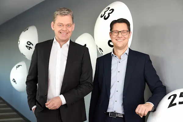 Geschäftsführung LOTTO Niedersachsen: Axel Holthaus und Sven Osthoff