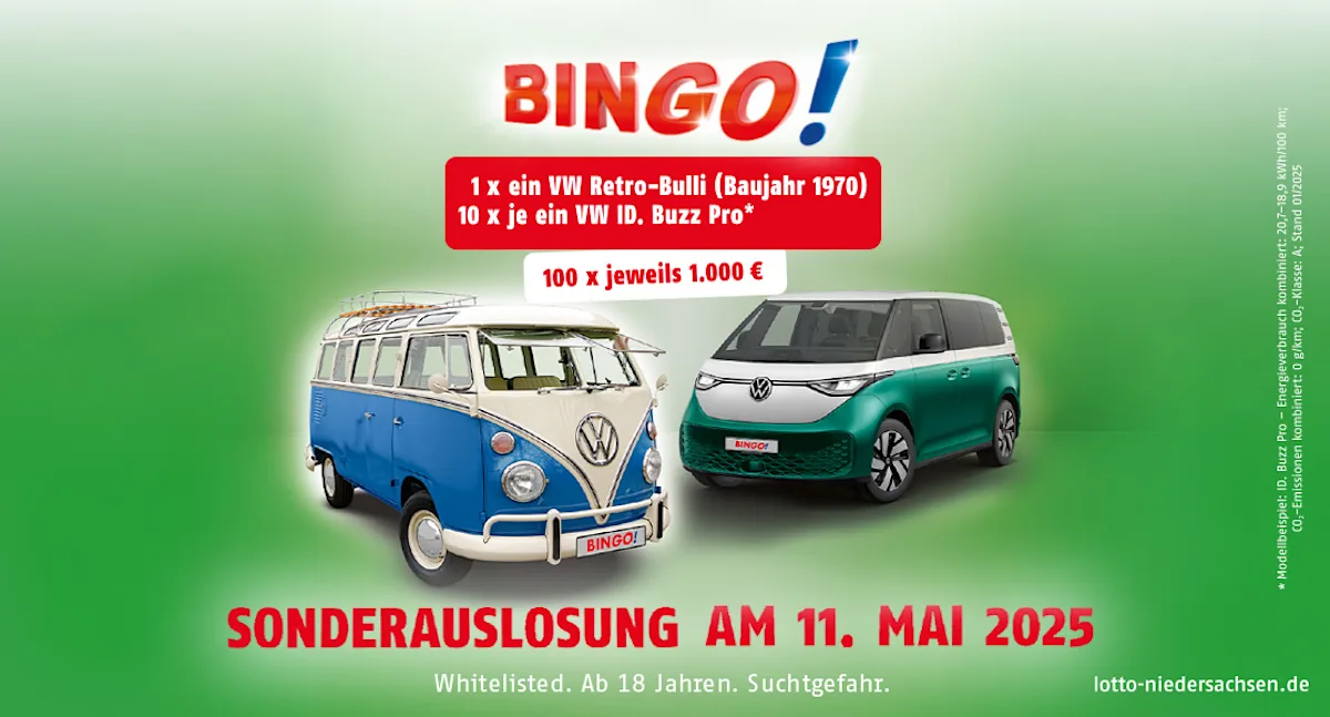 BINGO! Sonderauslosung Muttertag 2025