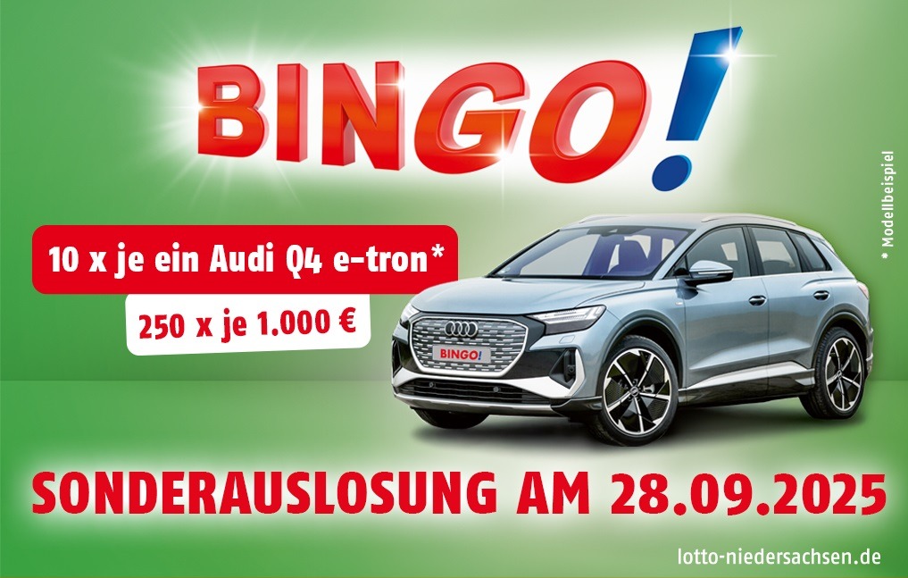 Teaser BINGO! Herbst-Sonderauslosung 2025