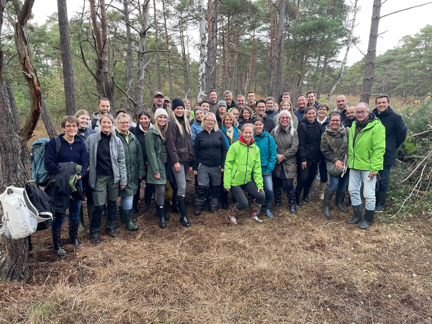 BINGO! Moorentkusselung Gruppenfoto