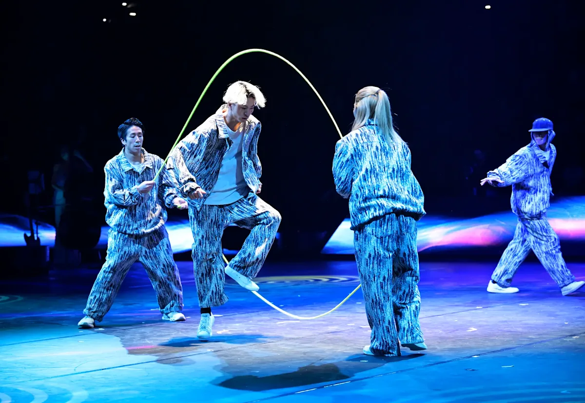 Feuerwerk der Turnkunst: Rope Skipping