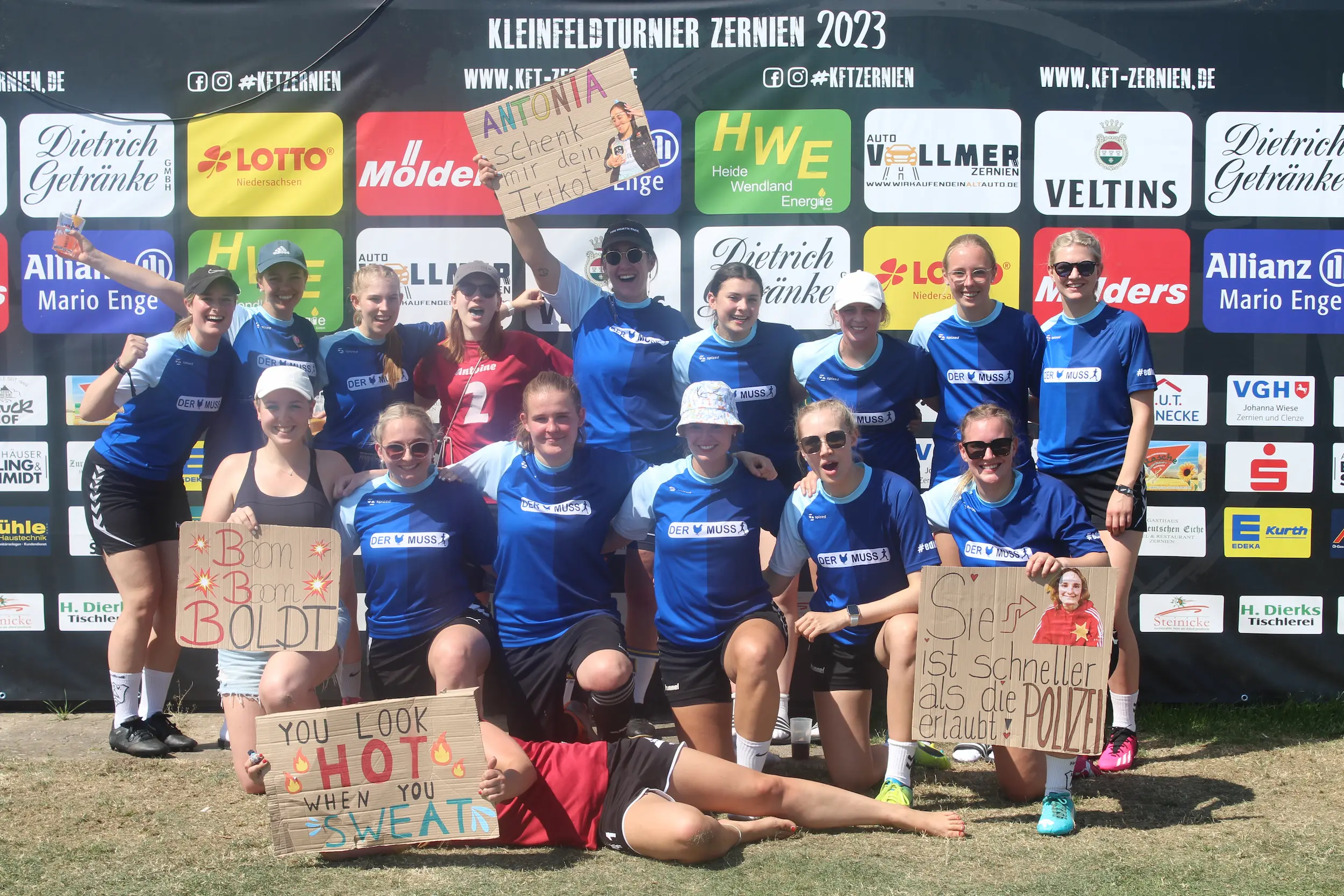 Sponsoring Kleinfeldturnier Zernien FC Lieberampool 