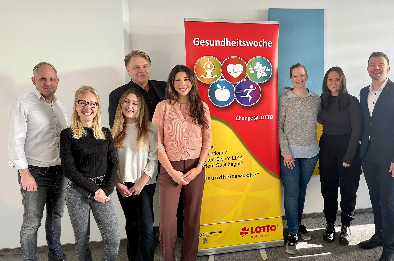 Gesundheitswoche Organisations-Team LOTTO Niedersachsen