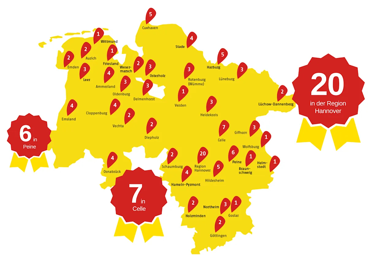 lotto niedersachsen map 2