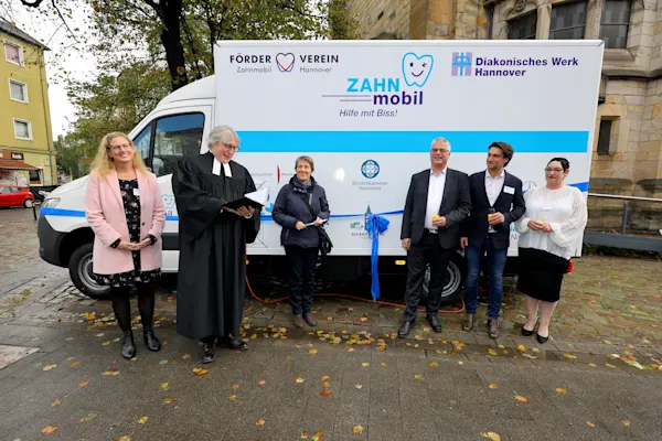 Zahnmobil des Diakonischen Werks Hannover